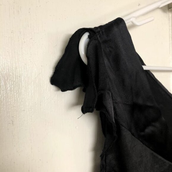 Black silk Hazel dress Y2K Whimsigoth - Picture 8 of 13